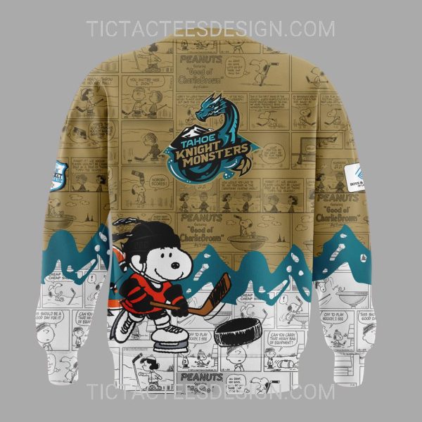 Tahoe Knight Monsters 75th Anniversary of Peanuts Hoodie