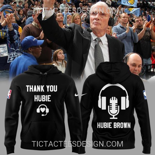 Thank You The Legend Basketball Hubie Brown Hoodie