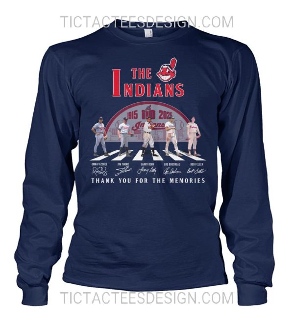 The Indians 110th Anniversary 1915 – 2025 Thank You For The Memories T-Shirt