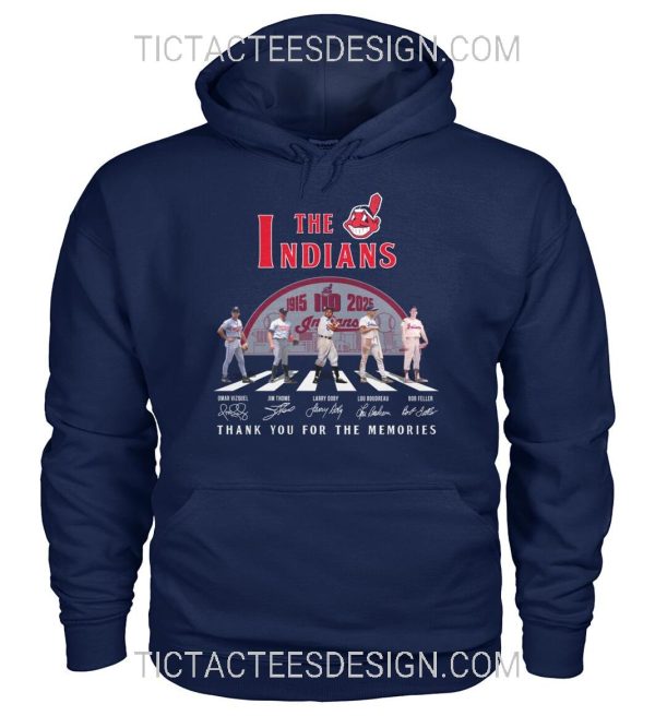 The Indians 110th Anniversary 1915 – 2025 Thank You For The Memories T-Shirt