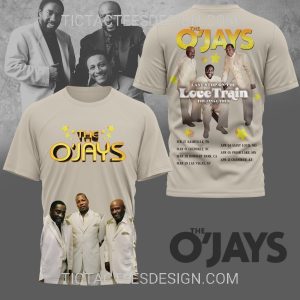 The O’Jays Last Stop on the Love Train The Final Tour 2025 3D Shirt