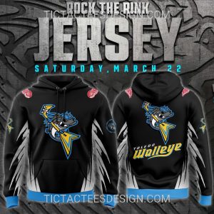 Toledo Walleye 2025 Rock the Rink Jersey