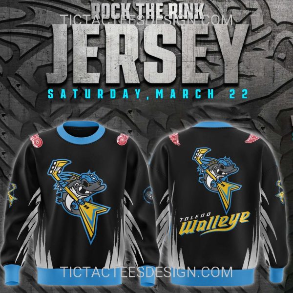 Toledo Walleye 2025 Rock the Rink Hoodie