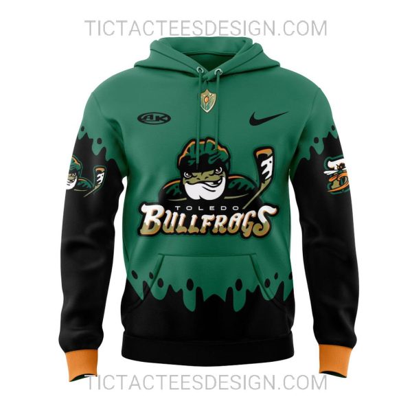 Toledo Walleye Bullfrogs Uniform Hoodie