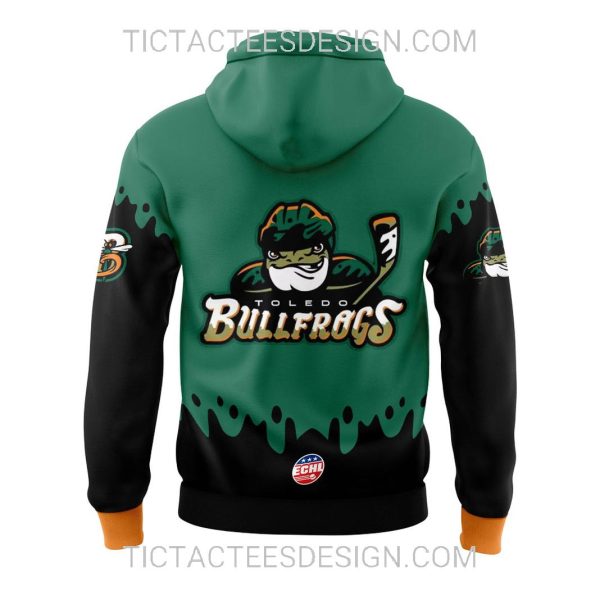 Toledo Walleye Bullfrogs Uniform Hoodie