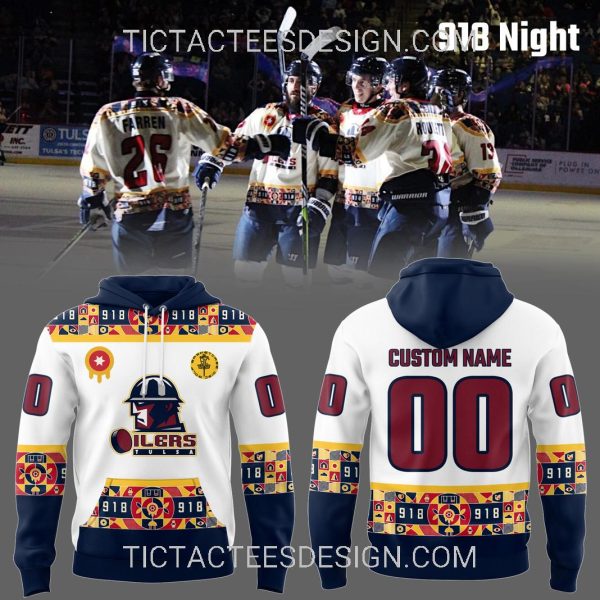 Tulsa Oilers 918 Night Hoodie