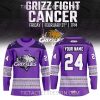 Greenville Swamp Rabbits Fight Cancer Night Jersey