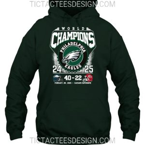 World Champions Philadelphia Eagles 24 25 T-Shirt